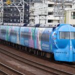 南海 ラピート（50000系） 大阪・関西万博ラッピング 今宮戎駅 撮影記録